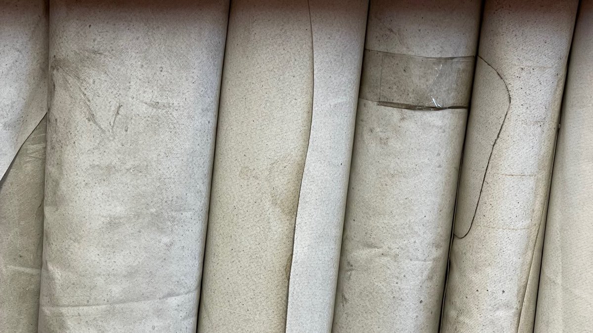 The beautiful bags you see today come from humble beginnings... #RCAdome was PUP's first project back in 2008. We're proud to still be making bags from this unique and historically significant material. Check out all the new dome pieces on our site: peopleup.org/collections/new