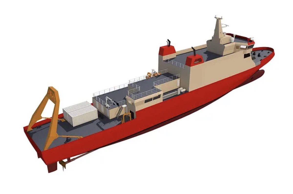 PucaraDefensa's tweet photo. El @astilleroARS y sus proyectos #OPV-80 / #BOM-85
@MindefArg #afne #fanazul #ars #pom @Armada_Arg #enm @produccion_arg @PrefecturaNaval #lica @INIDEPMdq @TandanorCinar #fondef @invapargentina #fixview 

https://t.co/va7q3BlG7H https://t.co/6thP62BJge