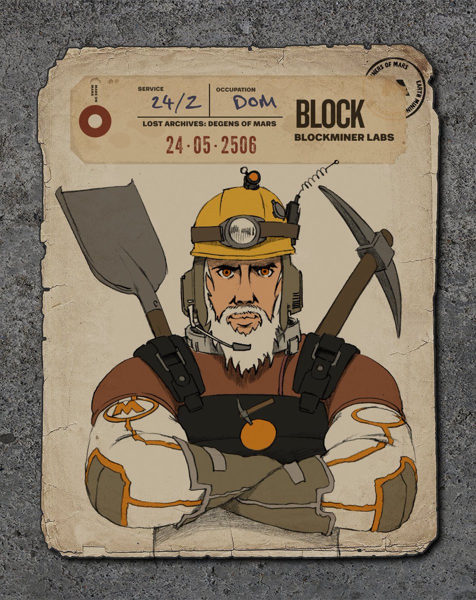 MinersofMars's tweet photo. $OSM SHOP

Special 1/1 collection: ⚡️ Degens of Mars ⚡️

Soon available at our $OSM Shop. First sneak peek goes to the best builders @BlocksmithLabs https://t.co/uHPqtW3giU