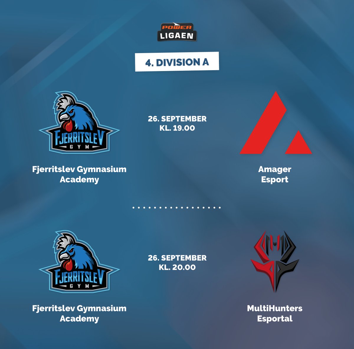 FG.Academy skal igen i ilden i dag!

Det bliver en kort uge for kampe heroppe fra, da de fleste enten er taget afsted på studietur, eller tager afsted i løbet af ugen.

#FGESPORT 🐓