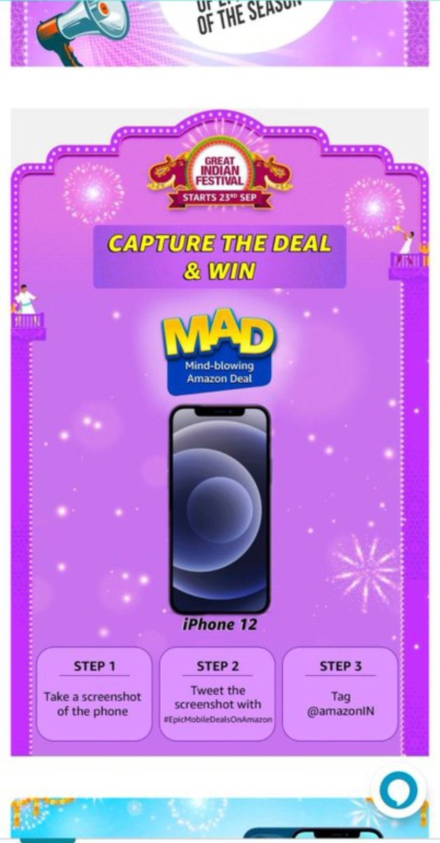 #EpicMobileDealsOnAmazon 
<a href="/amazonIN/">Amazon India</a>