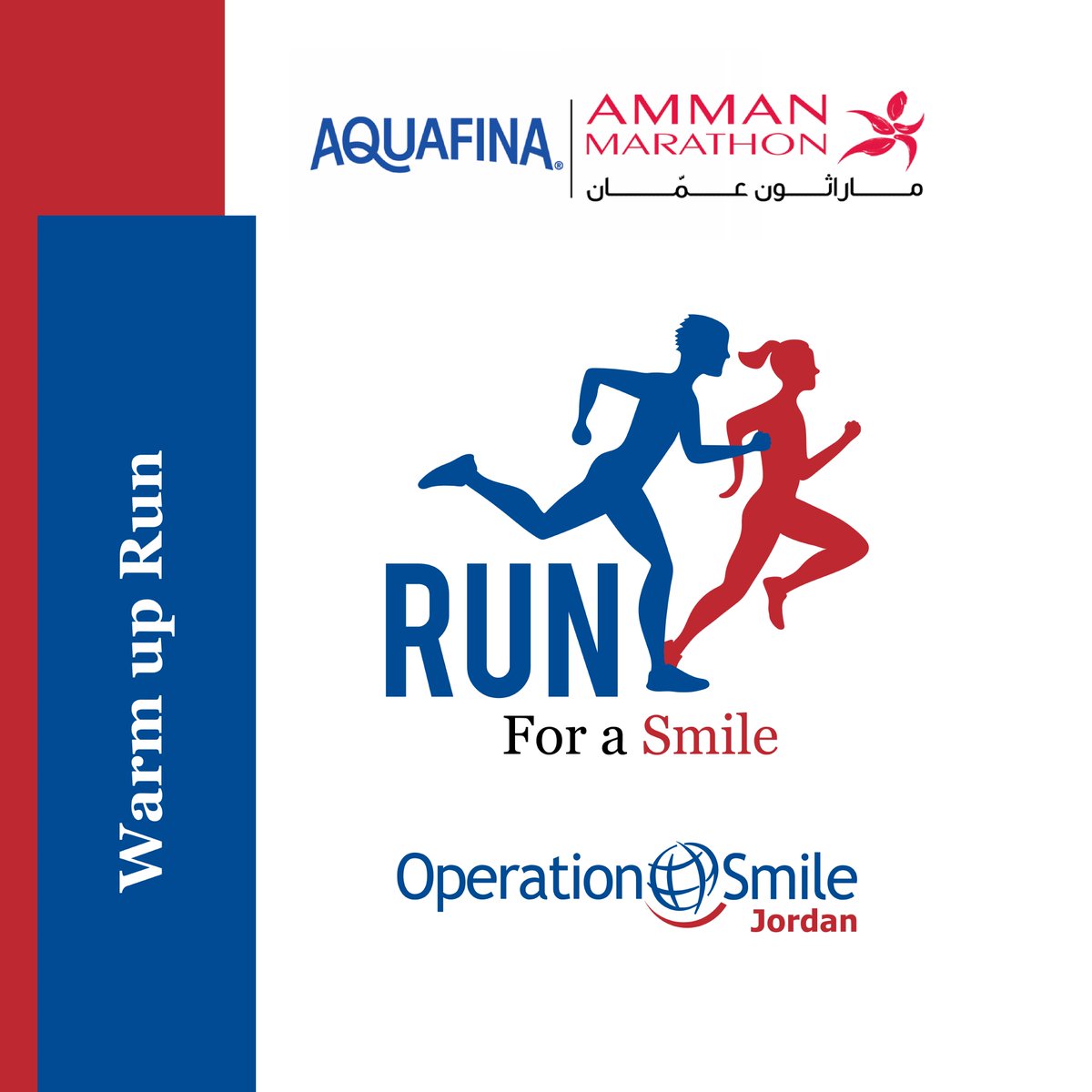 OperationJordan's tweet photo. Let's Run (or walk) Together! 
Join Operation Smile Jordan's team during the upcoming Marathon on Friday, October,14.
* Part of your registration fees will be donated to OS Jordan.
For Registration and details, contact us on:
0777327510
#RunforSmile #runjordan #OperationSmileJO https://t.co/67c41smhSX