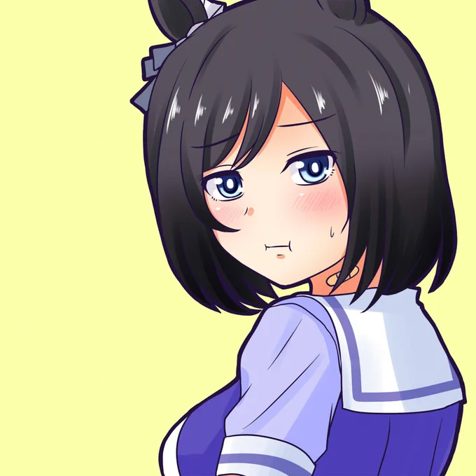 何か怒っているエイシンフラッシュ#ウマ娘 #ゲームウマ娘 #ウマ娘プリティダービー #エイシンフラッシュ 