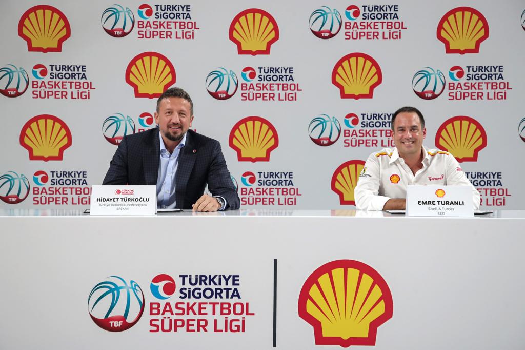 hidoturkoglu15's tweet photo. Cumhuriyetimizin ilanından bu yana Türkiye’de faaliyet gösteren, dünyanın ve ülkemizin en köklü kuruluşlarından @Shell ile Türkiye Sigorta Basketbol Süper Ligi’nin ana sponsoru olarak iş birliği yapacak olmanın mutluluğunu yaşıyoruz. https://t.co/Zx49qPUIOV