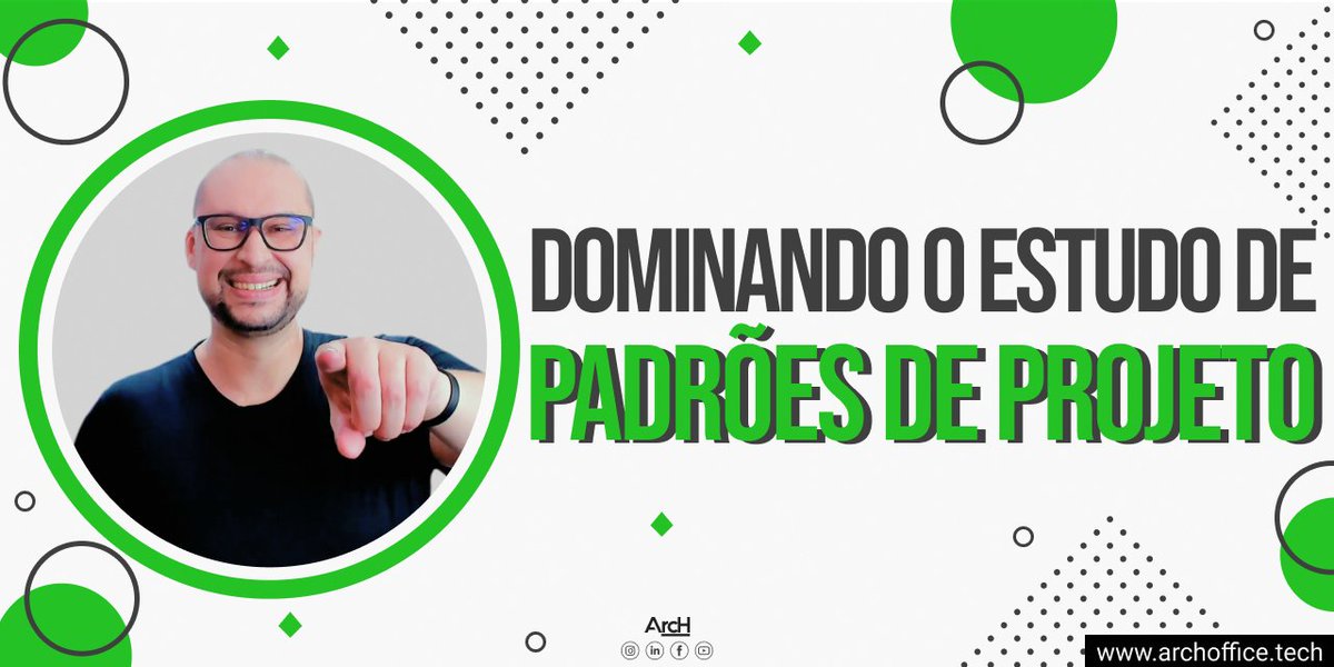 pisanidaarch's tweet image. 🦅Fala, ARQ!
Falando como arquiteto, como é que você pode começar a estudar padrões de projeto?
Se você quer saber como, então não perca o conteúdo do post de hoje.
Assista ao vídeo na íntegra:
mla.bs/5cb1f6d1
#padrões_de_projeto
#design_patterns