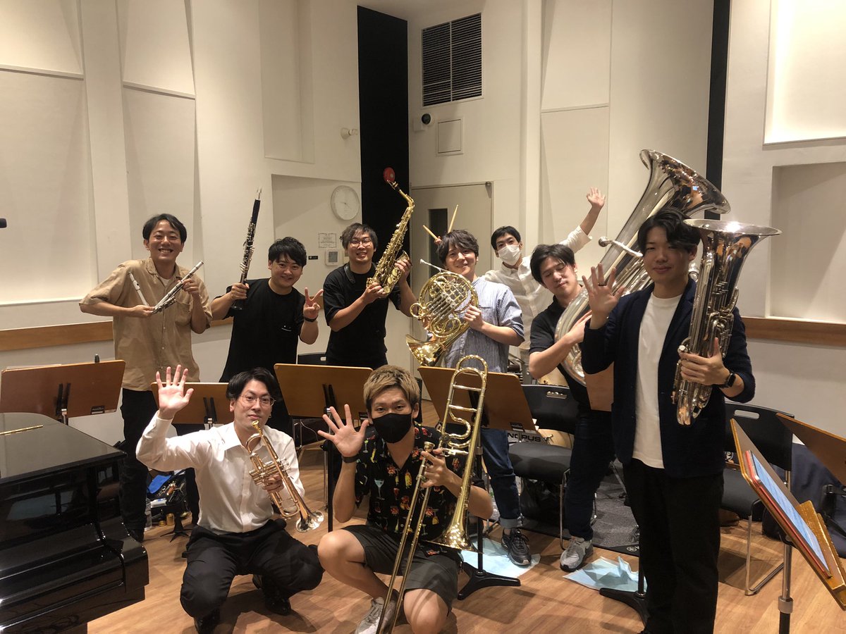 wind_works's tweet photo. ライブ配信ご視聴ありがとうございましたー！！🕺🎷 #WindWork https://t.co/zPoYjnHRIE