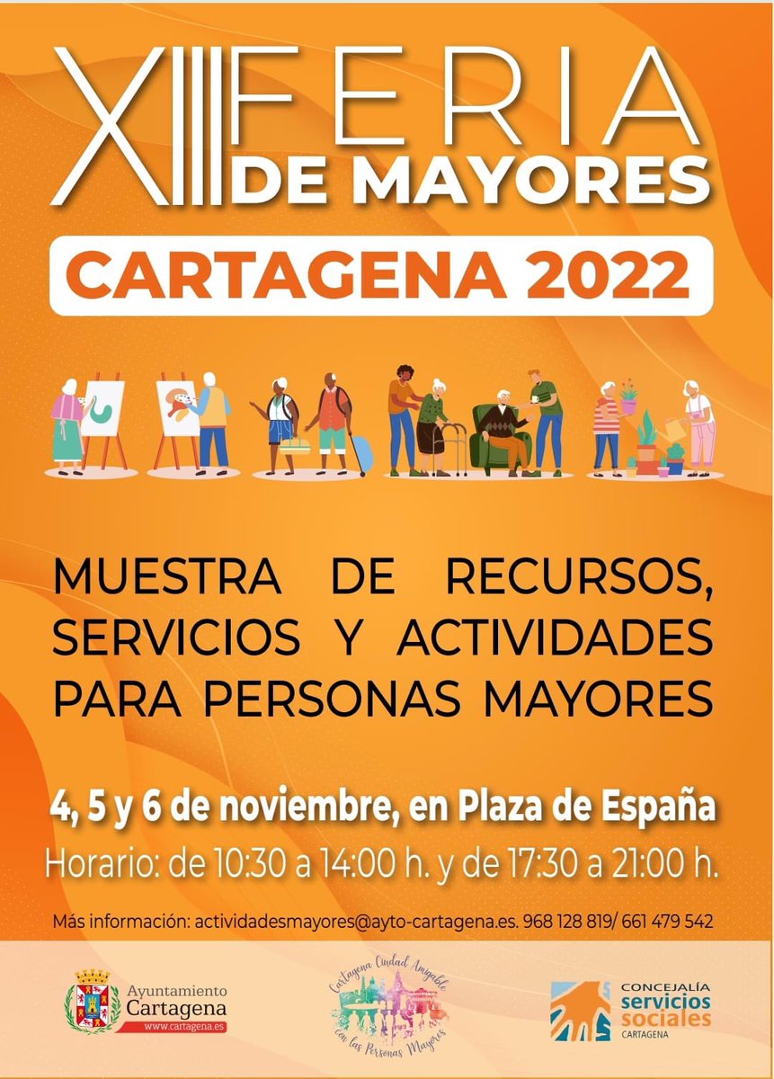 MercedesGarcaG7's tweet photo. 🦼👵🏻 En #ServiciosSociales hemos preparado una amplia programación para asegurarnos de que nuestras ferias de #Mayores y de Entidades de Discapacidad #Inclusiones sean todo un éxito‼️

🗓#Inclusiones será del 28 al 30 de octubre. 

🗓#FeriaDeMayores del 4 al 6 de noviembre. https://t.co/BguQylRwwJ