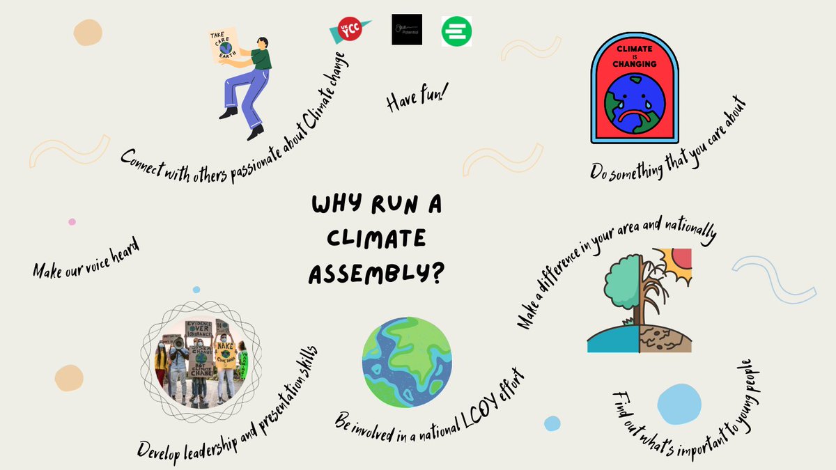 We’re working with <a href="/youngeuromove/">Young European Movement UK</a> <a href="/ukycc/">UK Youth Climate Coalition</a> to collect the views of young people in the UK ahead of the COP27 climate summit, by supporting young people to host youth climate assemblies with those around them. Find out more and get involved at dmkpotential.org/programmes/dmk… !!