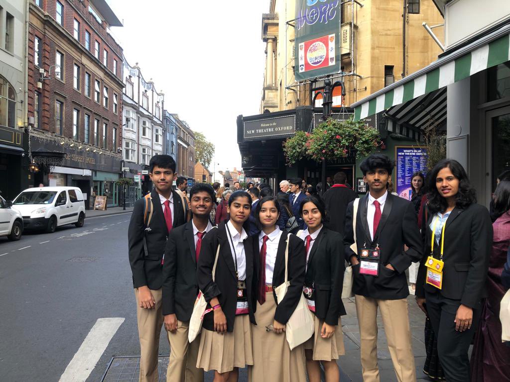 riyar777's tweet photo. Being the first batch of delegates from NMS at the RSIC, it was an absolute honor to be part of the conference, listening to key note speakers, and discussing global issues with like-minded delegates. #RSIC2022 https://t.co/vBTGaR5fOL