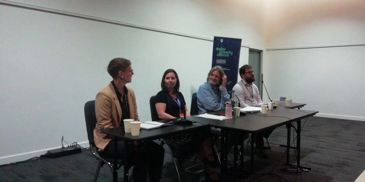 DigiPovAlliance's tweet photo. Now we hear from @katdixon2012 at @Catch22 - The UK digital strategy valued 'unicorns over inclusion'. This isn't good enough - a tech sector alone won't solve digital poverty @UKLabour #LabourPartyConference22 #Lab22 https://t.co/UzKFldN9Zx