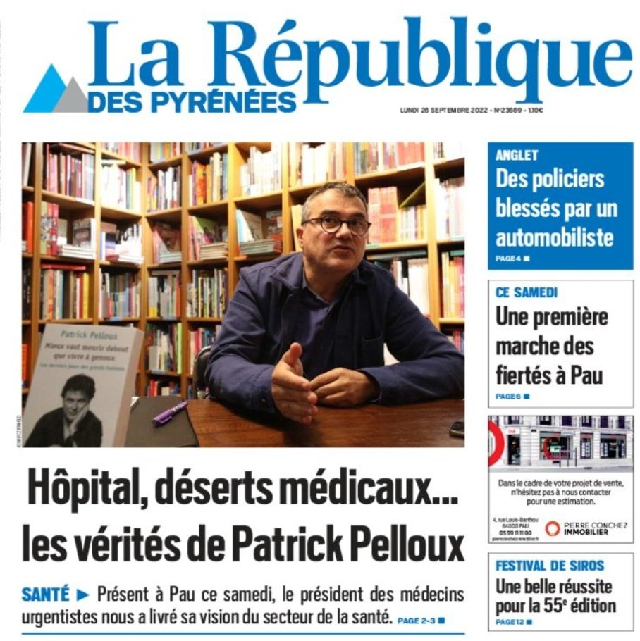 FestivaldeSiros's tweet photo. Quand la @LaRepDpyrenees fait sa une sur le @FestivaldeSiros !
Courez vite l'acheter ! (Page 12) https://t.co/wZJLiZhjB1
