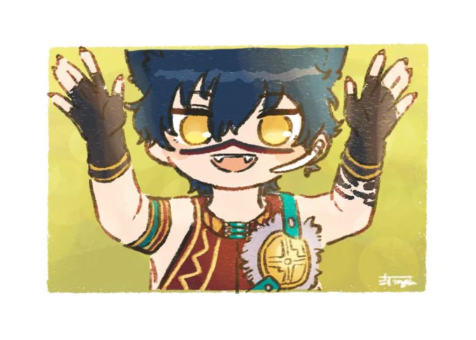 #リプ来たあんスタのMVのスクショを自分の絵柄で再現する お待たせいたしましたその1! 