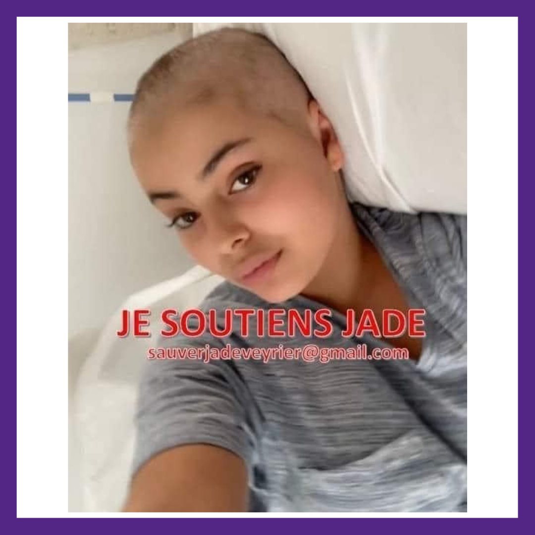 Association Laurette Fugain (@assoalf) on Twitter photo // AGIR ENSEMBLE 🙏💜//
Jade est une jeune fille âgée de 17 ans qui se bat contre une leucémie Myéloïde aiguë. Jade a lancé un appel sur les réseaux sociaux... app.lacagnottedesproches.fr/cagnotte/sauve…
Pour connaitre son histoire➡️ bit.ly/3LKDeZF
#solidarité #recherche <a href="/LCDProches/">La Cagnotte des Proches</a> // AGIR ENSEMBLE 🙏💜//
Jade est une jeune fille âgée de 17 ans qui se bat contre une leucémie Myéloïde aiguë. Jade a lancé un appel sur les réseaux sociaux... app.lacagnottedesproches.fr/cagnotte/sauve…
Pour connaitre son histoire➡️ bit.ly/3LKDeZF
#solidarité #recherche <a href="/LCDProches/">La Cagnotte des Proches</a>