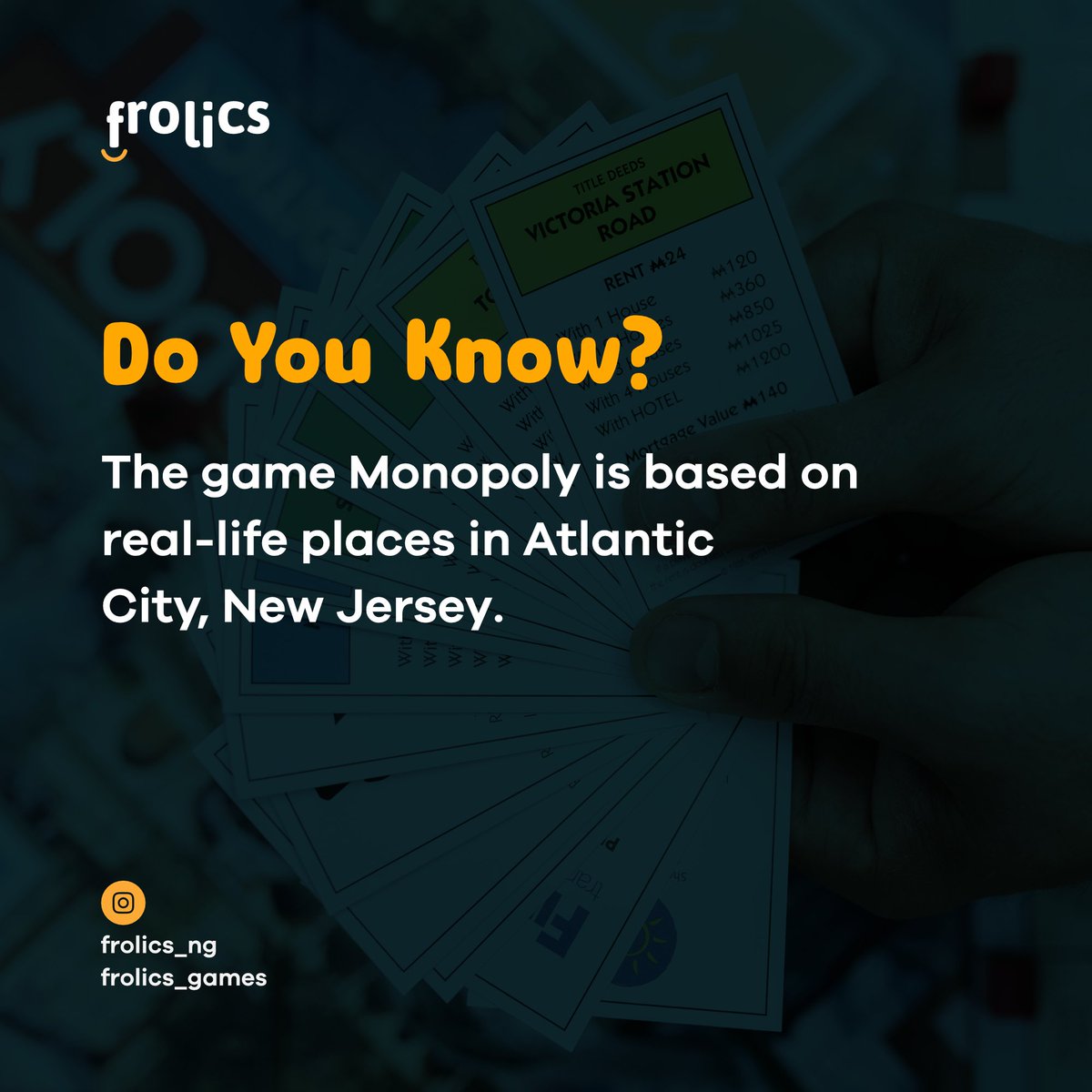 frolics_ng's tweet photo. Did you know the places in Monopoly exist?

I was today years old when I found out

If you’re just knowing this like me, let’s know in the comment section. https://t.co/dcJHnzijec
