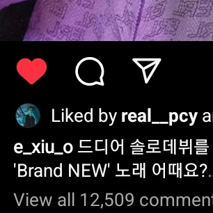 loeydeus's tweet photo. CHANYEOL IS ALIVE HE LIKED MINSEOKS POST https://t.co/t0i2jQA511