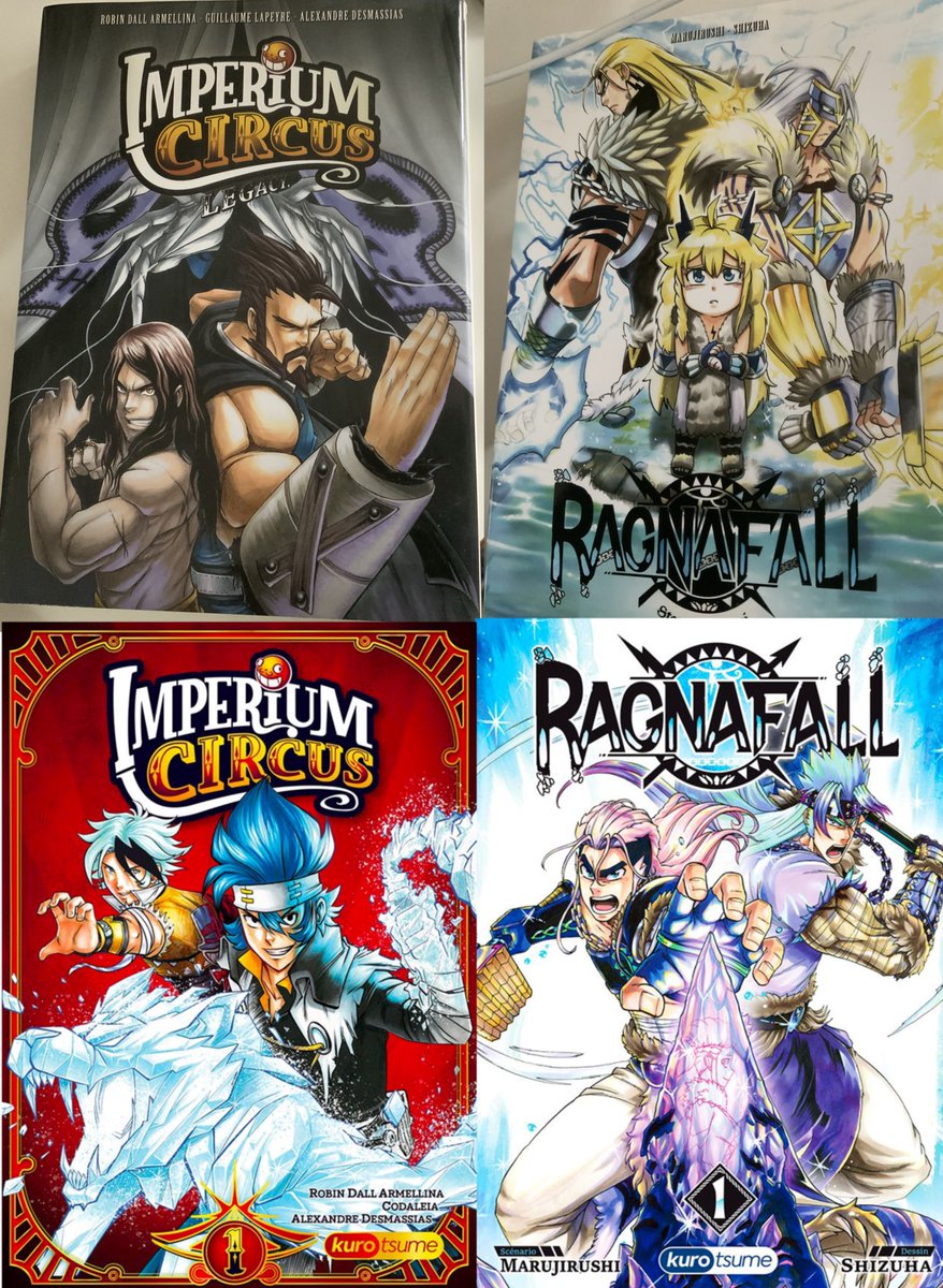 TGSmurf on Twitter "Randomly found an old french volume I had of two planned french manga by