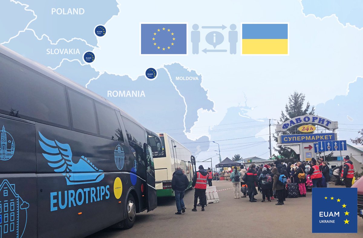 EUAM_Ukraine's tweet photo. #BorderSupport Combating human trafficking has been a constant focus for #EUAM

Since the beginning of the 🇷🇺 military invasion, the Mission facilitates information exchange on missing persons between relevant 🇺🇦 and 🇪🇺 authorities

Learn more here: https://t.co/gPbfvhGpoM https://t.co/um64rwSPhZ