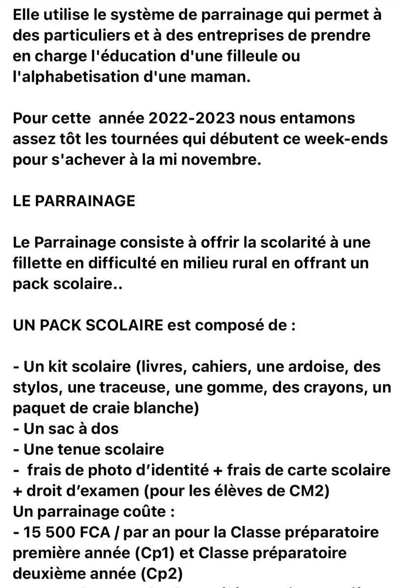 ABMLobognon's tweet photo. J’ai le privilège et la joie de parrainer cette année des jumelles. 
Merci @corineMAEZ pour ton amour et ton engagement. 
Faites comme moi et Parrainez une fillette en milieu rural et changez une vie. Dieu vous le revaudra 
CONTACTEZ @YiwoZone 0707006787 
https://t.co/KgzKZQN7tW https://t.co/7bLF8lJIH3