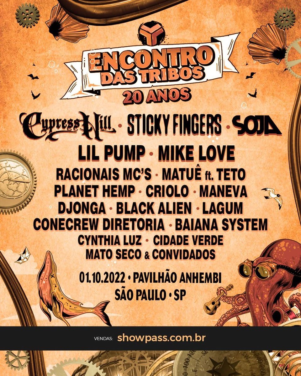 Hoje, SP #EncontrodasTribos