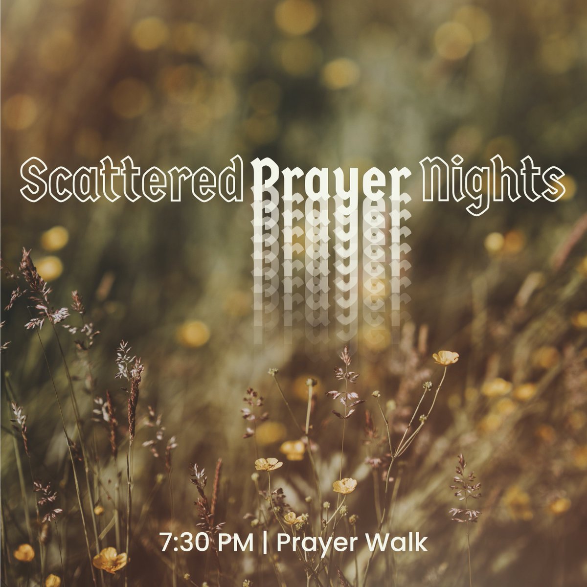 Tonight we are continuing to scatter missional prayer across our city and beyond 🙏

We will be hosting a Prayer Walk around the village of Cottingham, so if you have a heart for the area, be sure to come along.

We will be meeting at Cottingham Green Car Park at 7:30pm.