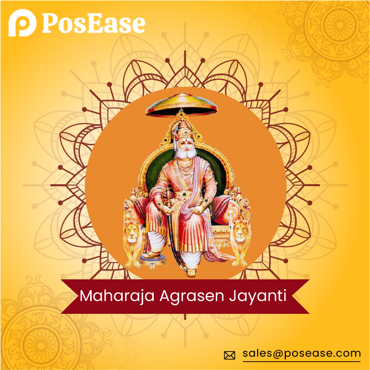 PosEase's tweet photo. Not every king has the power to win hearts but Maharaja Agrasen was one such king in India.
Happy Maharaja Agrasen Jayanti!!
#MaharajaAgrasenJayanti #AgrasenJayanti #agrasenjayanti2022 #agrasenmaharaj #Agrasen #agrasenmaharajjayanti #maharajagrasen #restaurantpos #posease https://t.co/f9hJrukA3d