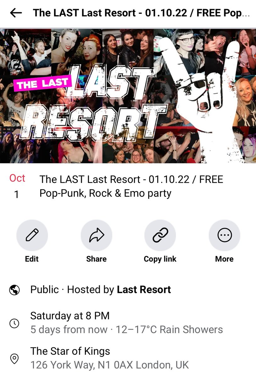 LastResortClub's tweet photo. This Saturday then. One last chance to dance. 

Are YOU coming? 

Details here ➡️ https://t.co/jvupvhVzvi https://t.co/AVgvEFzZI3