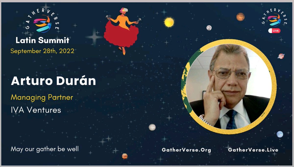 evveland_web3's tweet photo. #Evveland #Metaverse Advisory Board Member Arturo Duran will be at the https://t.co/xCYbj6kZN6 Latin Summit this Wednesday.

#gatherverse https://t.co/u0so4rAOXJ