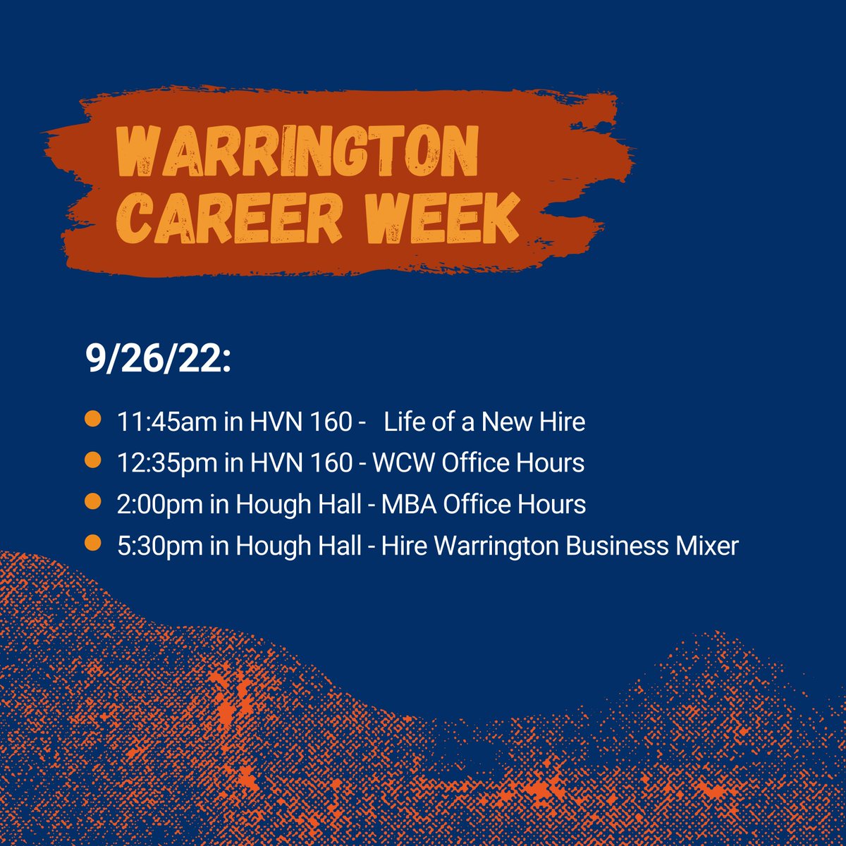 PGgators's tweet photo. Today's kick-off to Warrington Career Week. Come learn what it's like to be a new hire with P&amp;G and join us for office hours and tonight's mixer!

@UFWarrington https://t.co/LAFF5N5xqP