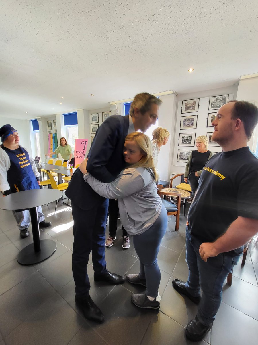 SimonHarrisTD's tweet photo. An amazing visit to @TogetherAcademy to see the incredible work they do. Together Academy provides tailored training and employment opportunities for adults with Down syndrome.

They also run their own cafè Monday to Thursday. The food is delicious. Make sure you visit! https://t.co/lyBh4BX9IN