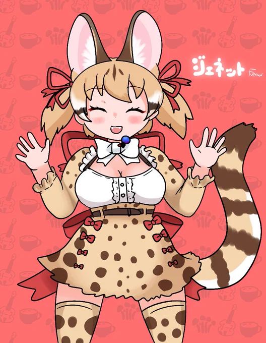 笑顔ジェネット!!!#じぇねあーと 