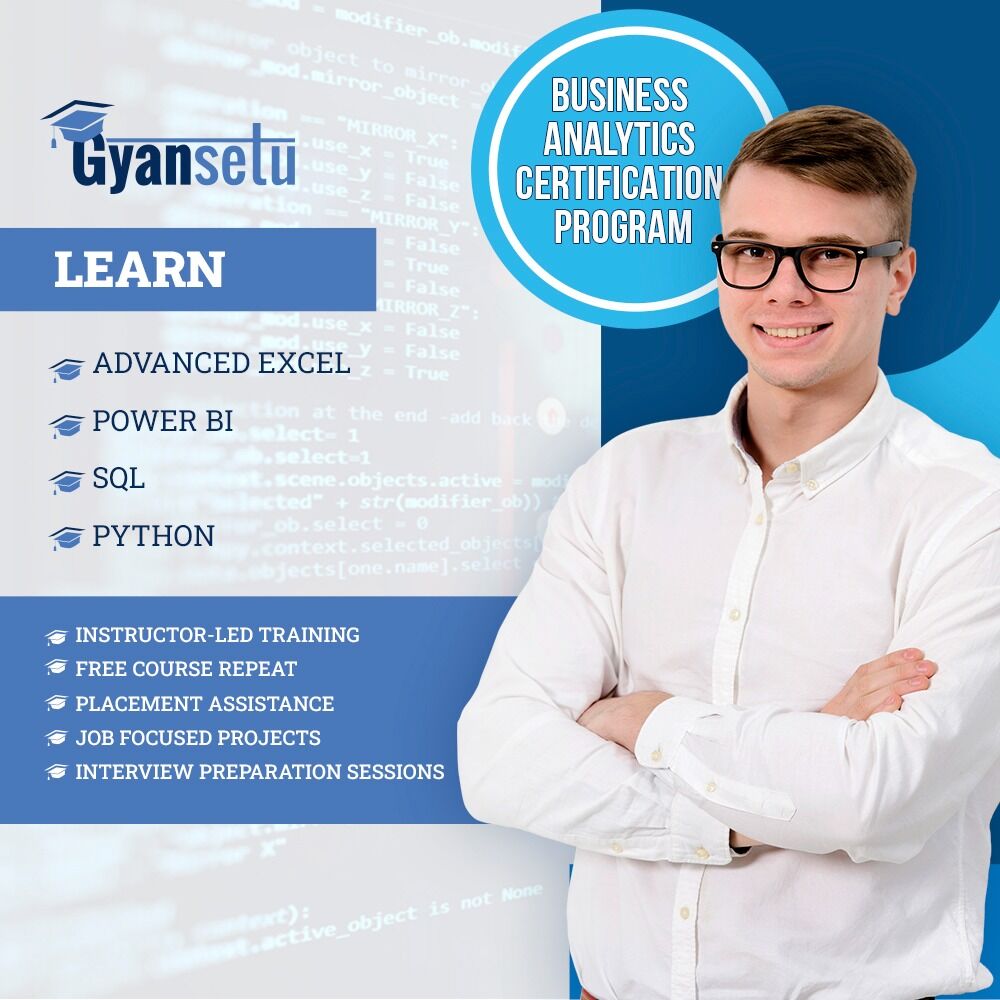 iClass_Gyansetu's tweet image. Our Business Analytics Certification Program will make you job-ready in no time. There is a huge demand in the industry for ace data analysts.This could be you.
#businessanalytics #analyticsforbusiness #businessanalyticscourse #businessanalyticstraining #businessanalyst #gyansetu