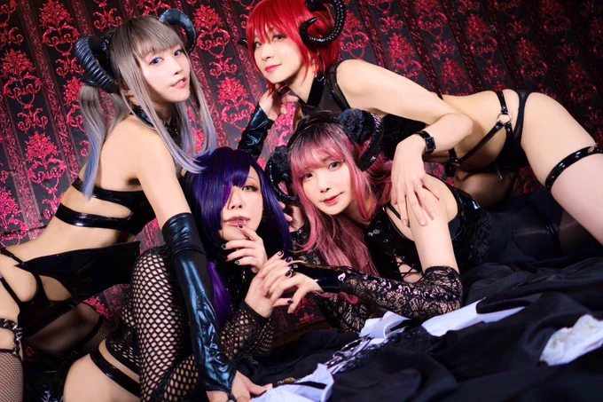 #昼は聖女で夜サキュバス合わせ撮影 蠍火さん   
