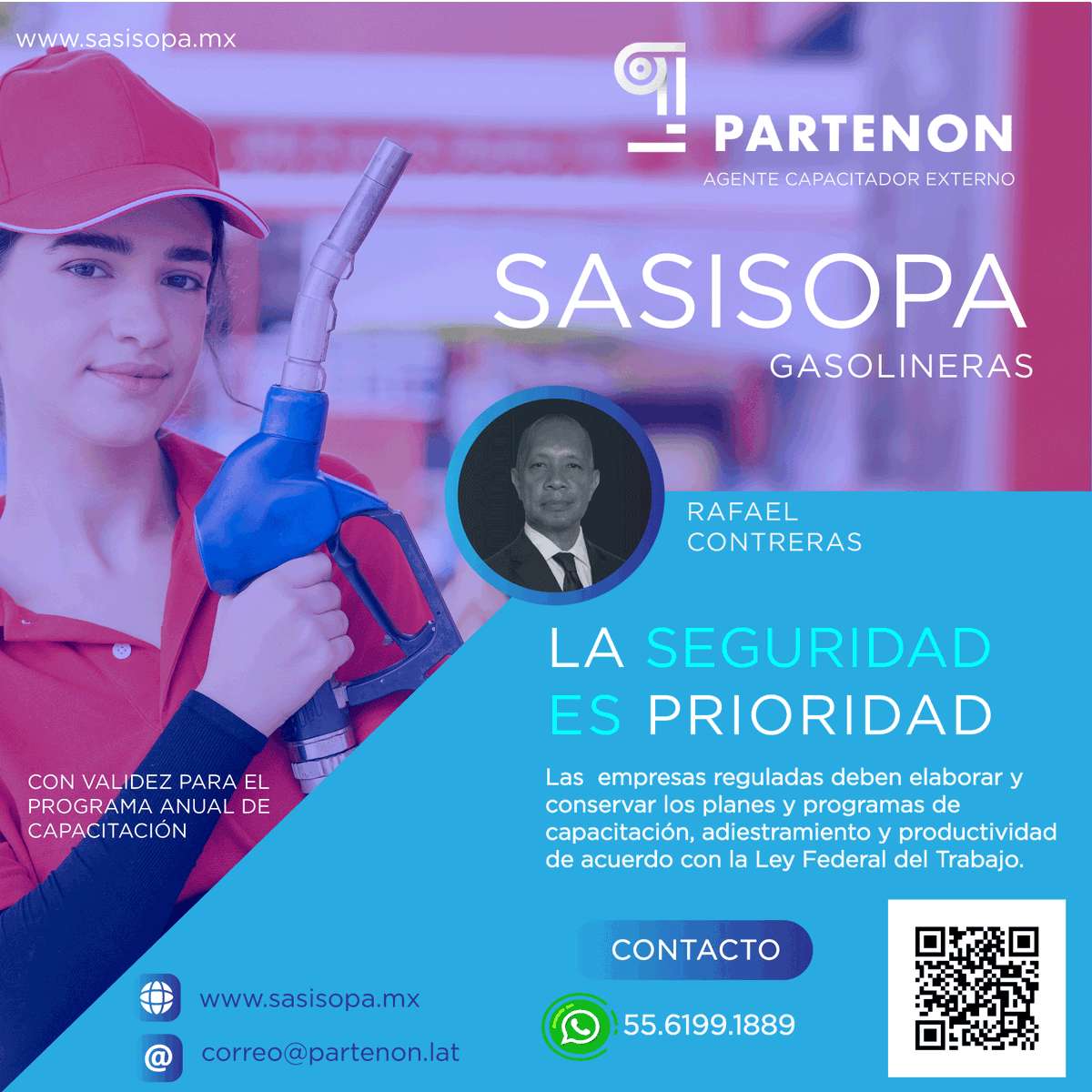 openergie's tweet photo. ¿Ya tienes previsto el #SASISOPA dentro de tu diagnóstico y plan de capacitación laboral? La mejor forma de cumplir es capacitar.
 
📋Contrata un curso de #capacitación y #adiestramiento en SASISOPA.
Partenon. Somos Agente Capacitador Externo registrado @STPS_mx https://t.co/QXfYXd4yim