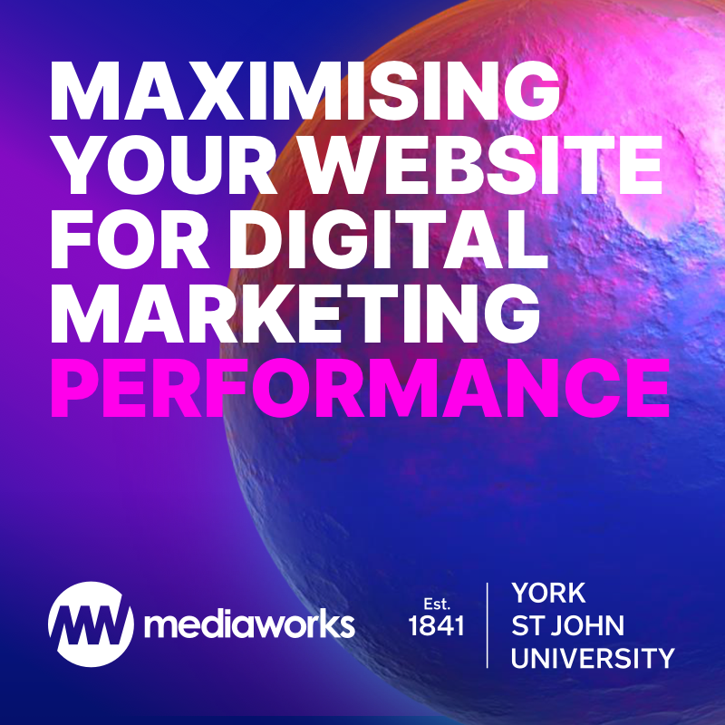 Grow your marketing knowledge through our FREE 2-week short course in maximising your website for digital marketing performance in partnership with York St John University! 🎓

🚀Interested? Apply before 4th October 2022: bit.ly/3UIp8Mr

#FreeCourse #WebsitePerformance