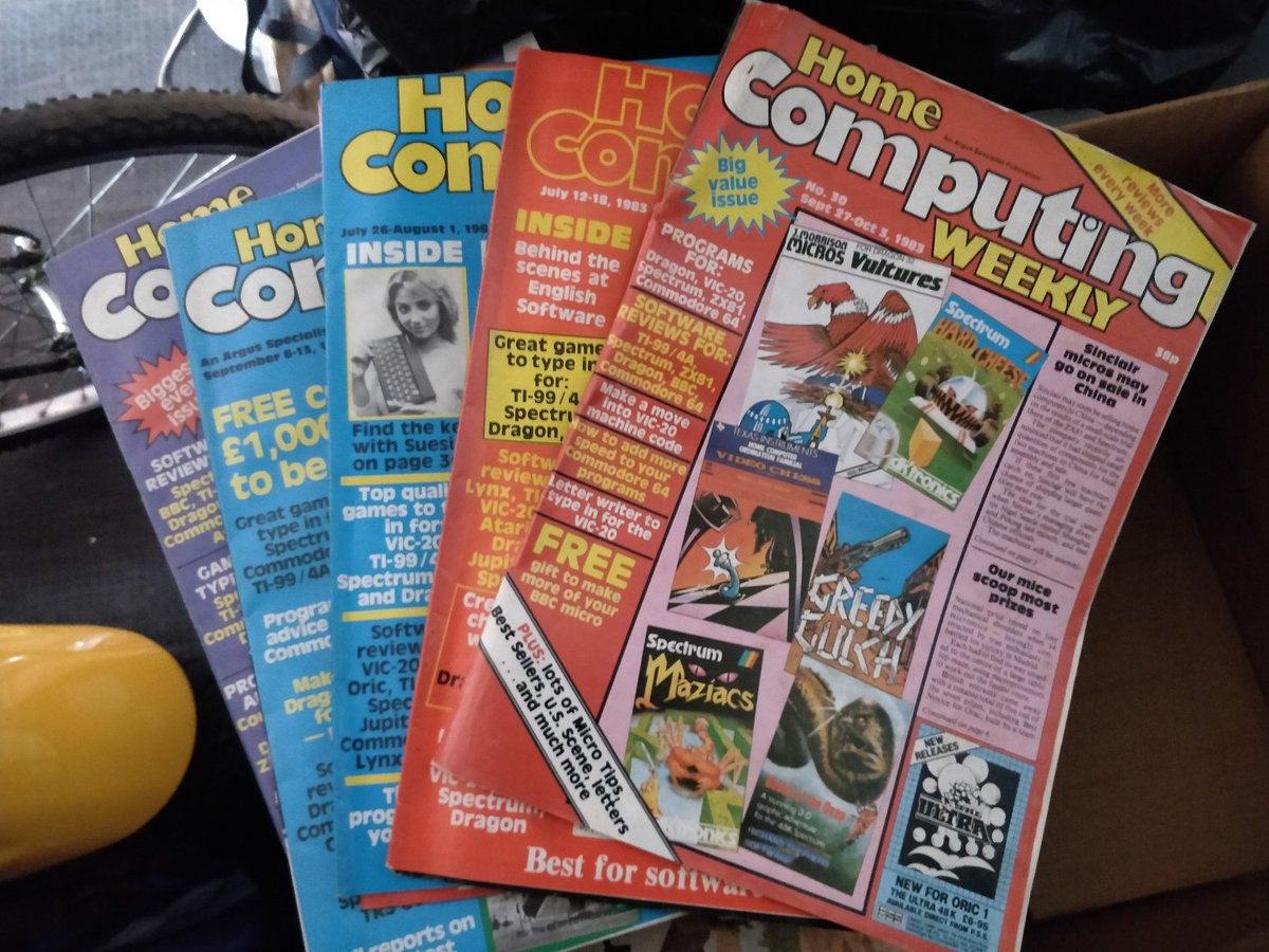 chriscwharris's tweet image. Part off history and how I started programming. Found these in a box, hand them since 1983 when I was a 13 year old tapping away in my bedroom on the Vic20, which I also still have. #vic20 #homecomputing #80s #RetroComputing