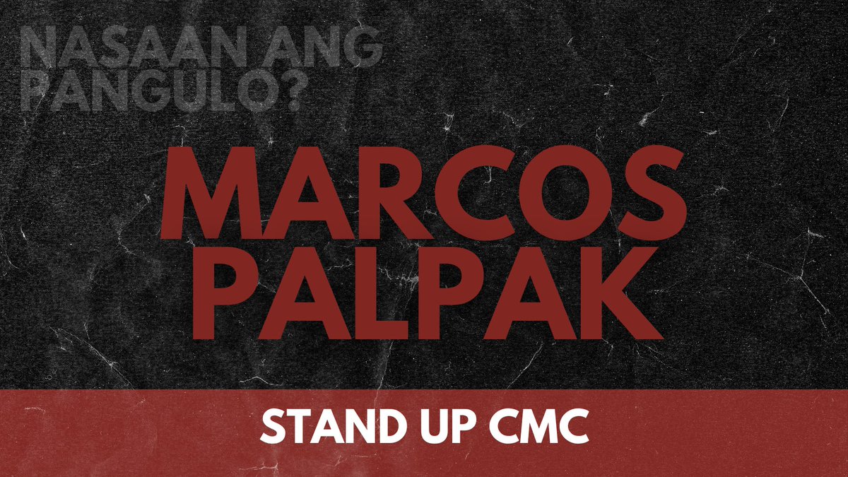 STAND UP CMC tweet media