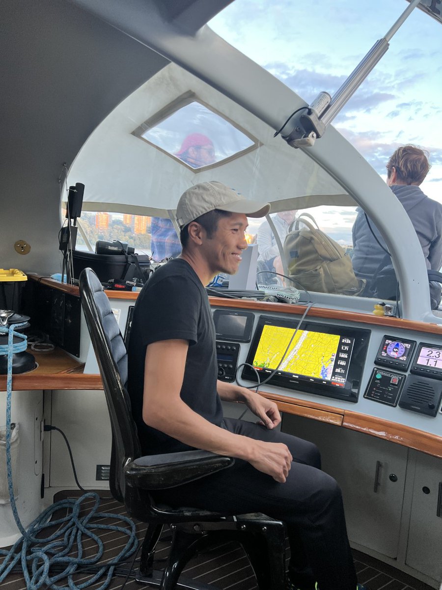 MountSinaiSCI's tweet photo. #MountSinaiSCI had a chance to sail on “Impossible Dream”, a fully accessible catamaran. Whether you are ambulatory or require the use of a wheelchair everybody was able to participate!  Thank You Sailing @CatamaranDream for the wonderful experience!  #AdaptiveSailing https://t.co/lhe3LoQLIp