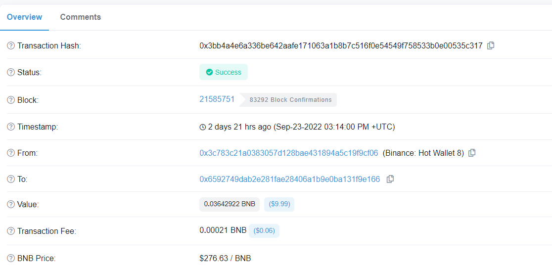 I had transferred fund from spot to Defi wallet in binance app &amp; same time, OUT to another wallet.
bscscan.com/address/0x6592…
i am contacting with support since 3 days, no issue solved!
Any public voice!
<a href="/cz_binance/">CZ 🔶 BNB</a> <a href="/binance/">Binance</a> <a href="/TrustWallet/">Trust Wallet</a> <a href="/BinanceFutures/">Binance Futures</a> 
#cryptocurrecy #BNB #DeFi