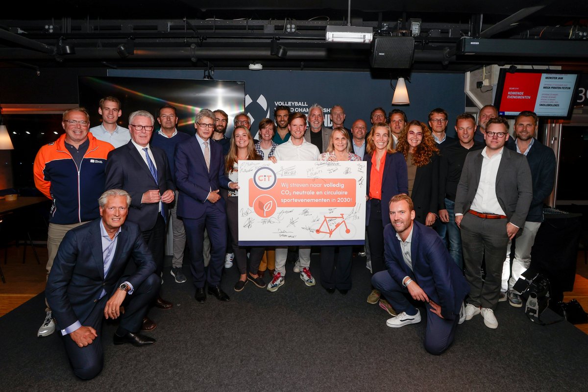 Sportevenementen hebben een enorm bereik en daardoor een mooie kans om te verduurzamen. Met het programma Duurzame &amp; Circulaire Sportevenementen slaan partijen de handen ineen om hun ecologische voetafdruk de komende 10 jaar omlaag te brengen ➡️cit.sport.nl/inhoudelijke-t…