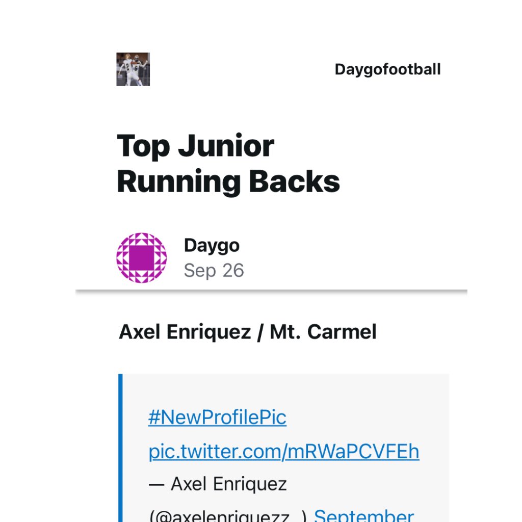 Keep up the great work <a href="/axelenriquezz_/">Axel Enriquez</a> ! <a href="/MCSunDevilFoot1/">MCSundevilFB</a>