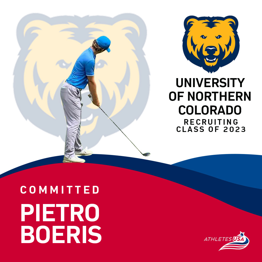 Congrats to Pietro Boeris on his commitment to University of Northern Colorad, Colorado in the NCAA D1 ⛳🎓🇺🇸✍ He will join the program in the Fall 2023 💪

Check out his recruiting profile: https://a... zpr.io/sdjTXQdiP2TM