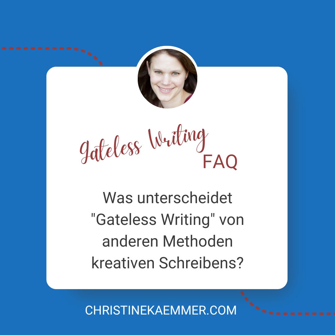 schreibfreuden's tweet photo. Habe meine FAQ um eine Frage ergänzt, die mir immer wieder gestellt wird. Falls du dich auch schon gefragt hast, was es mit der #GatelessWriting Methode auf sich hat, lies doch mal rein: https://t.co/myjhiWqm6D #KreativesSchreiben #Schreiben #Schreibworkshop https://t.co/caQn4k5DEn