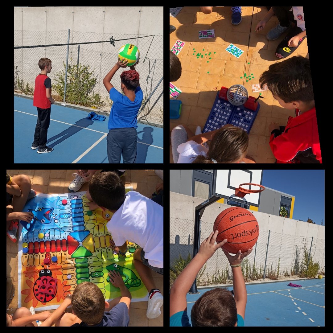 ¡Proyecto Temprapatios en marcha! Las diferentes zonas de juego y actividades propuestas para cada día de la semana, no solo enriquece la oferta socio-deportiva durante el recreo, sino que se reducen considerablemente los conflictos. #somosTempranales <a href="/ColeTempranales/">Colegio Tempranales</a>