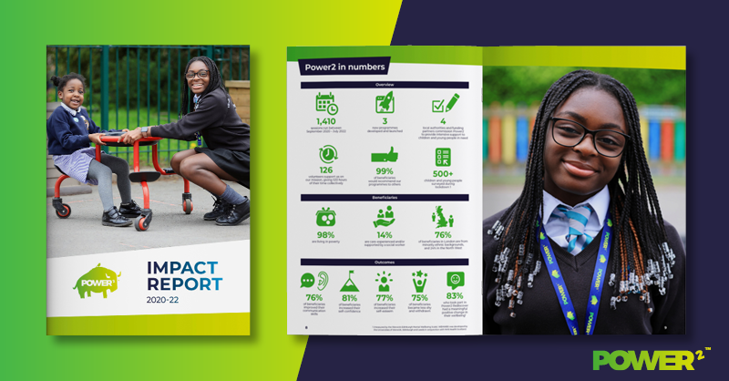 Power2org's tweet photo. 📢Today we publish our 2020-22 Impact Report!

We're proud to share our key highlights from the last two and a half years at Power2. In this report, we celebrate the launch of 3 new programmes, our pandemic response, and more!

Read our Impact Report: https://t.co/cPCyzSyT1V https://t.co/wkkfXACJwJ