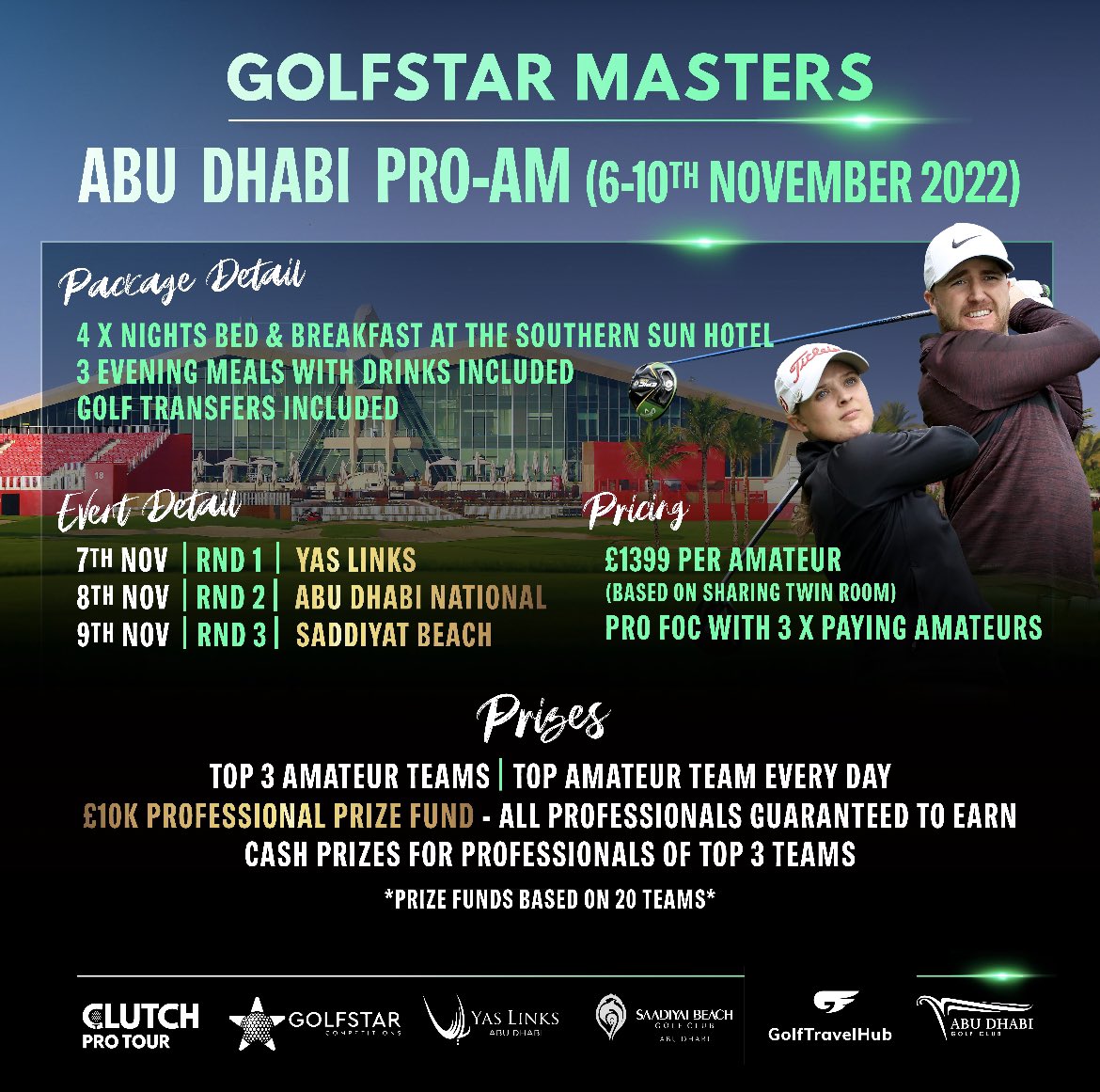 Golf Travel Hub (@golftravelhub) on Twitter photo Who fancies Abu Dhabi this November and extending the golfing season? 🤚
Contact events@golftravelhub.co.uk to book or for more information.
<a href="/ADGolfClub/">Abu Dhabi Golf Club</a> <a href="/SaadiyatBeachGC/">Saadiyat Beach Golf Club</a> <a href="/YasLinksGC/">Yas Links Abu Dhabi</a> 🇦🇪
#Golf #ProAm #Events #Travel #Sun
<a href="/clutchprotour/">Clutch Pro Tour</a> Who fancies Abu Dhabi this November and extending the golfing season? 🤚
Contact events@golftravelhub.co.uk to book or for more information.
<a href="/ADGolfClub/">Abu Dhabi Golf Club</a> <a href="/SaadiyatBeachGC/">Saadiyat Beach Golf Club</a> <a href="/YasLinksGC/">Yas Links Abu Dhabi</a> 🇦🇪
#Golf #ProAm #Events #Travel #Sun
<a href="/clutchprotour/">Clutch Pro Tour</a>