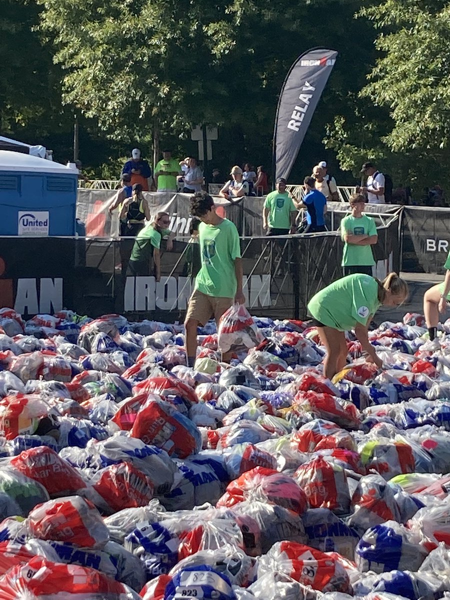 srastricklin's tweet photo. Leos working hard at the Ironman yesterday. We had over 100 Leos come through over the course of a 13-hour day! https://t.co/M74ww3S8PP