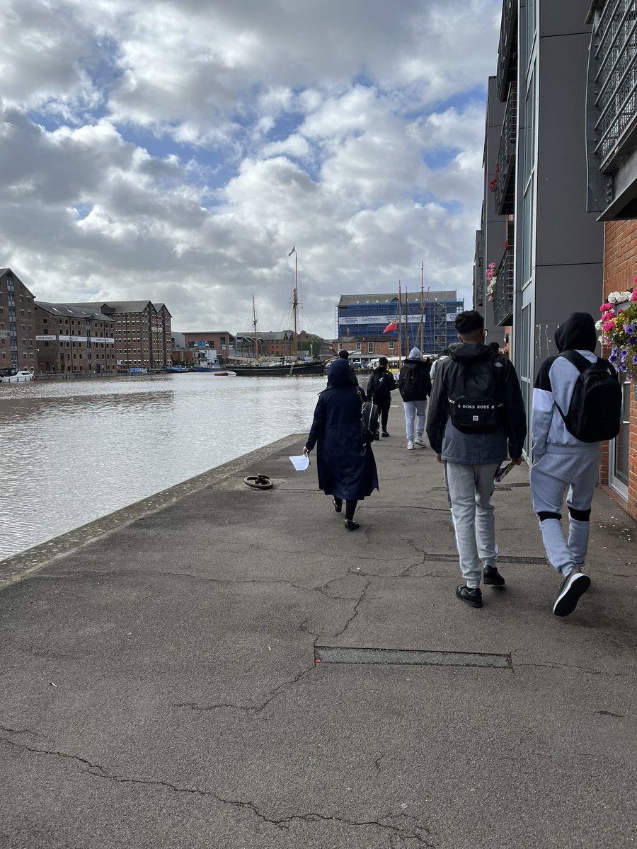 RDeeSCA's tweet photo. Yr12 Tourism students exploring Gloucester and interviewing staff from the tourist board. @ShirelandSixth @LoxtonSca https://t.co/s7embWbzHh