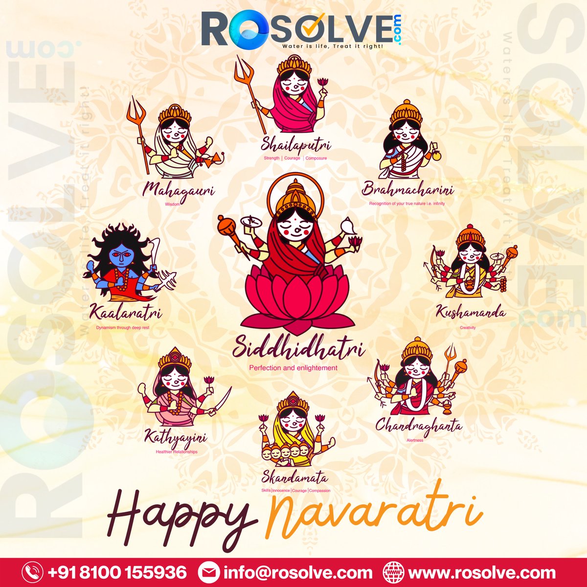 ro_solve's tweet photo. "Happy Navratri to everyone"

ROSOLVE- A home appliance service provider company. 

Call to book service on Water Purifier, Kitchen Chimney, Air Condition on 8100155936

#water #Kolkata #Trending #DurgaMaa #DurgaPujaKolkata #Durga #Durgapuja2022 #Navratri #navratri2022 #maadurga https://t.co/kh5gqaPQt3