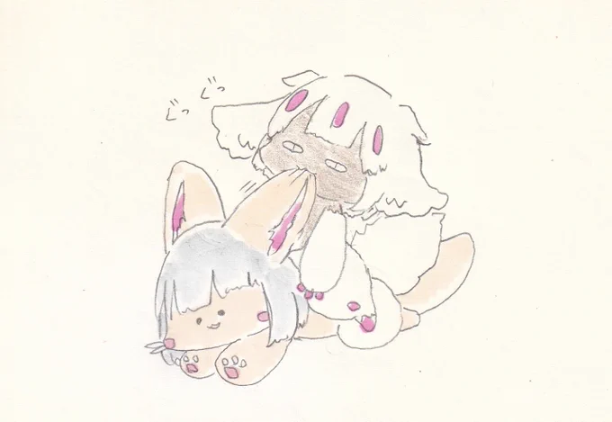 ぐっぐっ。#イラスト #メイドインアビス 