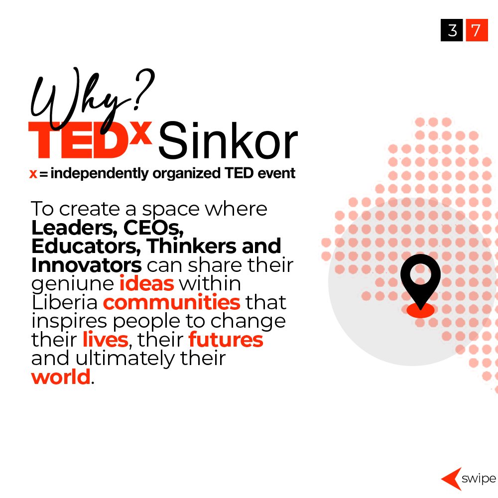 TEDxSinkor's tweet photo. Hello our peeps🤩🤩
Have you heard about TED Talk before !?
Have you watch before any TED Talk video on YouTube, Facebook or anywhere !?
Do you want to be part of the TEDxers community !?
Guess what is TEDx and why TEDxSinkor 👇👇👇
#TED #TEDxSinkor #TEDTalks #TEDCommunity https://t.co/At7VSZswQJ